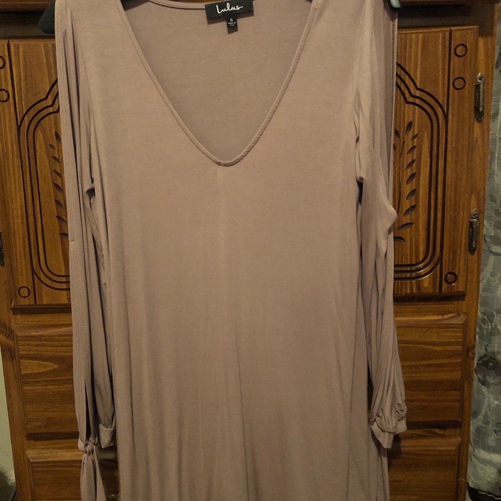 Lulu’s Dress. Size small. Dusty Rose.